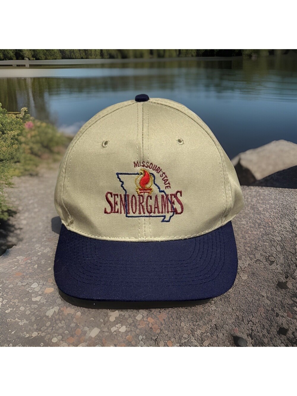 Missouri State Senior Games Olympic Sports Festival Pickleball Baseball Cap